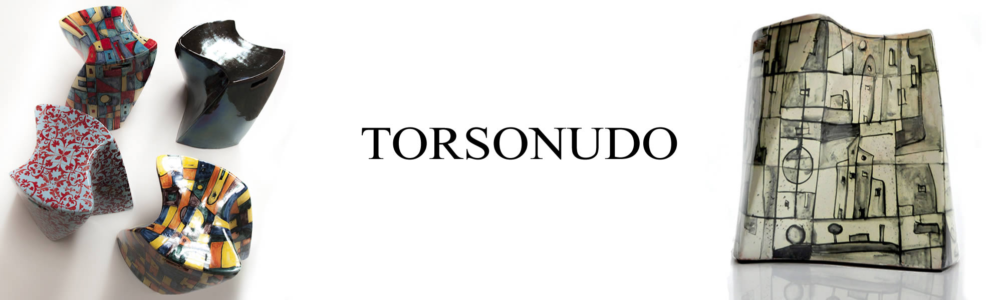 Sgabello ceramicha Torsonudo