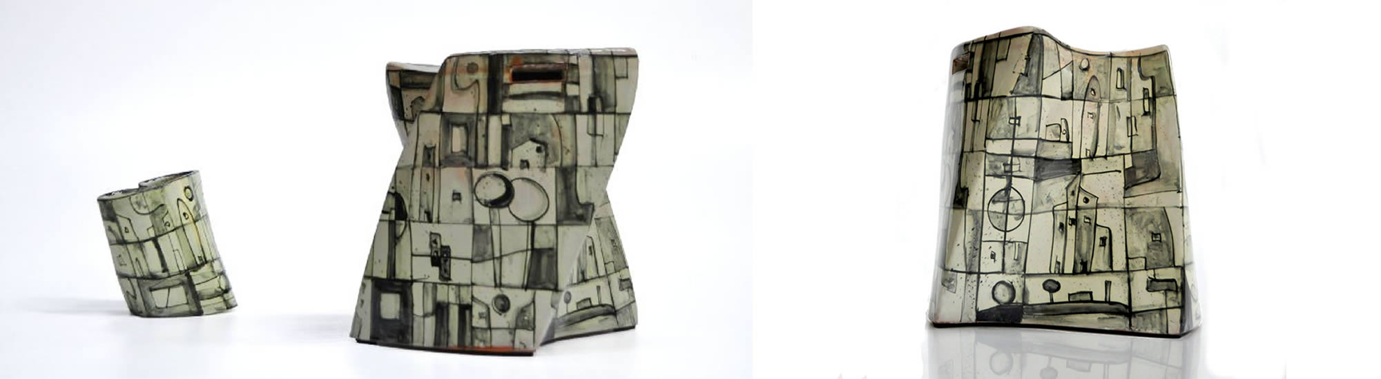 Sgabello ceramicha Torsonudo