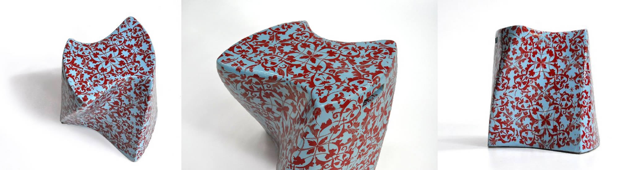 Sgabello ceramicha Torsonudo