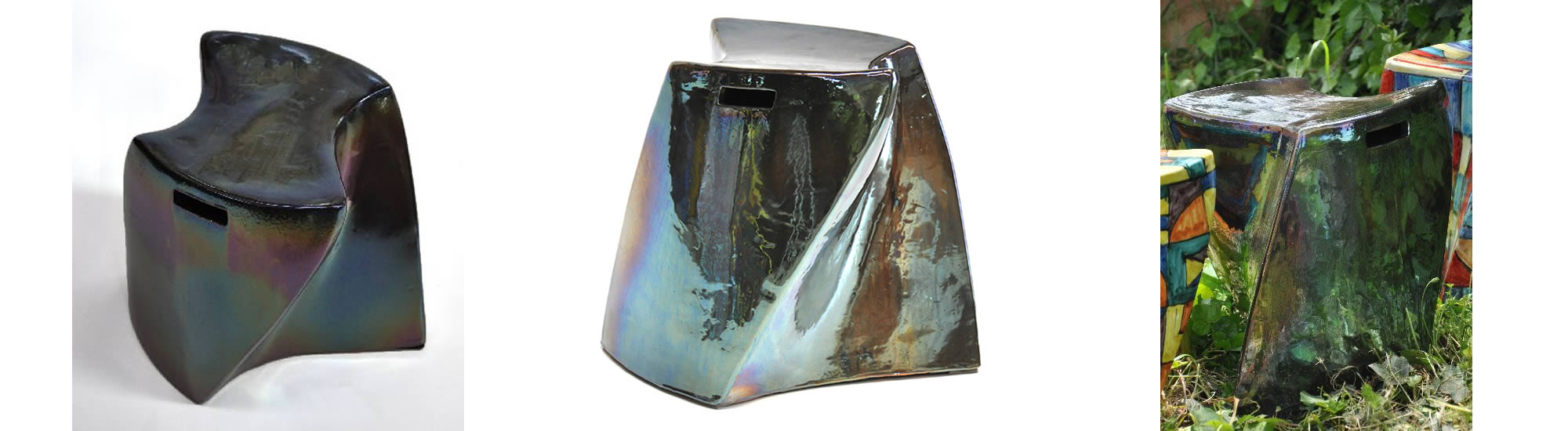 Sgabello ceramicha Torsonudo